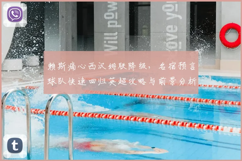 赖斯痛心西汉姆联降级,名宿预言球队快速回归英超攻略与前景分析